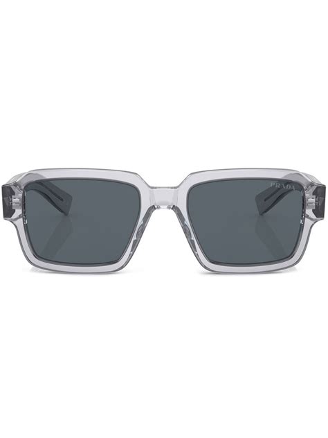 prada sunglasses clear frame.